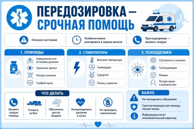 Помощь при передозировке в Электростали