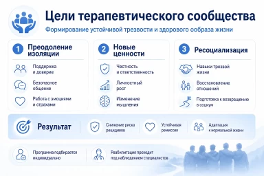 Терапевтическое сообщество в Электростали